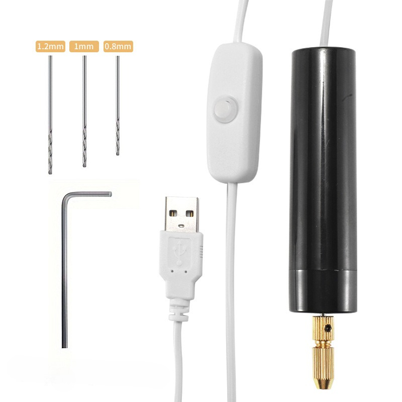 Jewelry Making Dc - Mini perceuse électrique portative USB sans