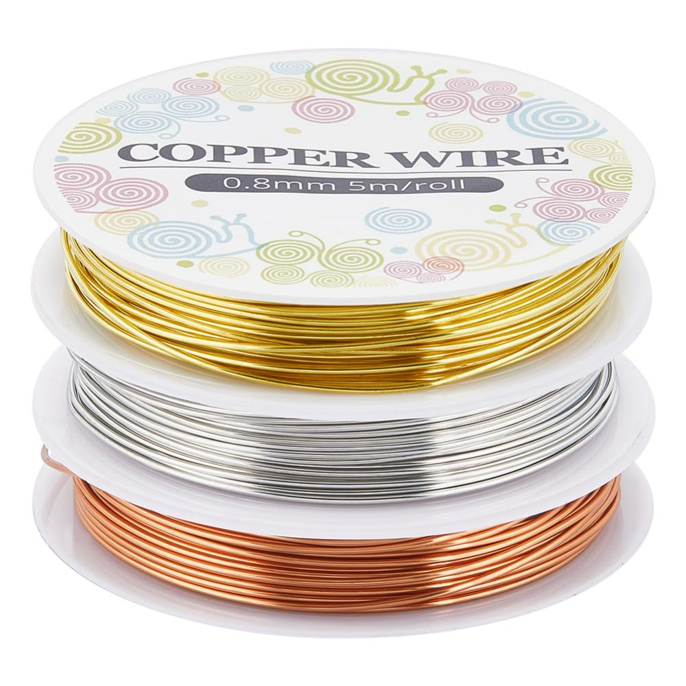 Jewelry Making Tutorial - Fil de cuivre pur pour bijoux
