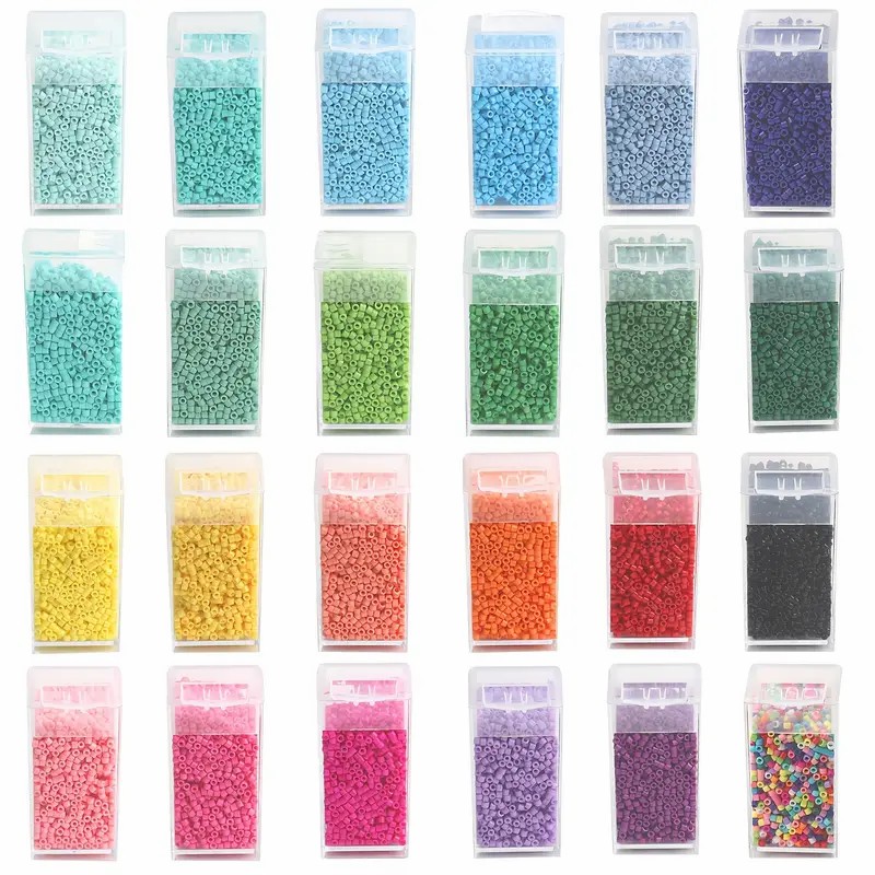 Seed Bead Tube - 1000/3000 pièces 2mm perles de rocaille