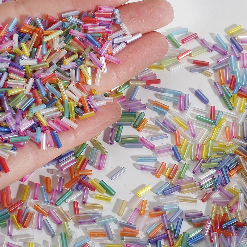 Seed Bead Tube - 2x7mm 600 pcs/lot perles de cristal