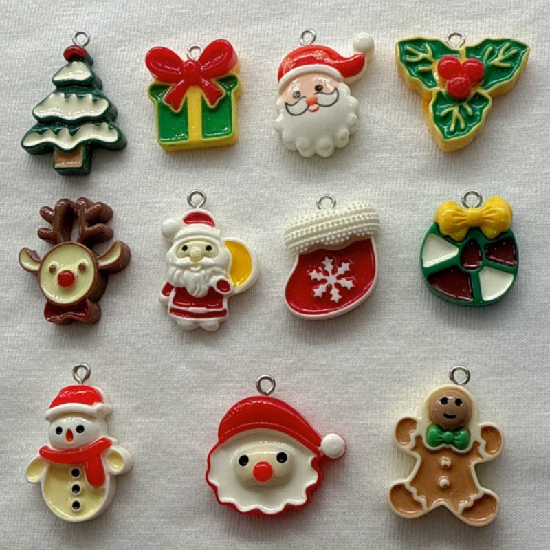 Jewelry Making Pendants - 10 pendentifs en résine de la