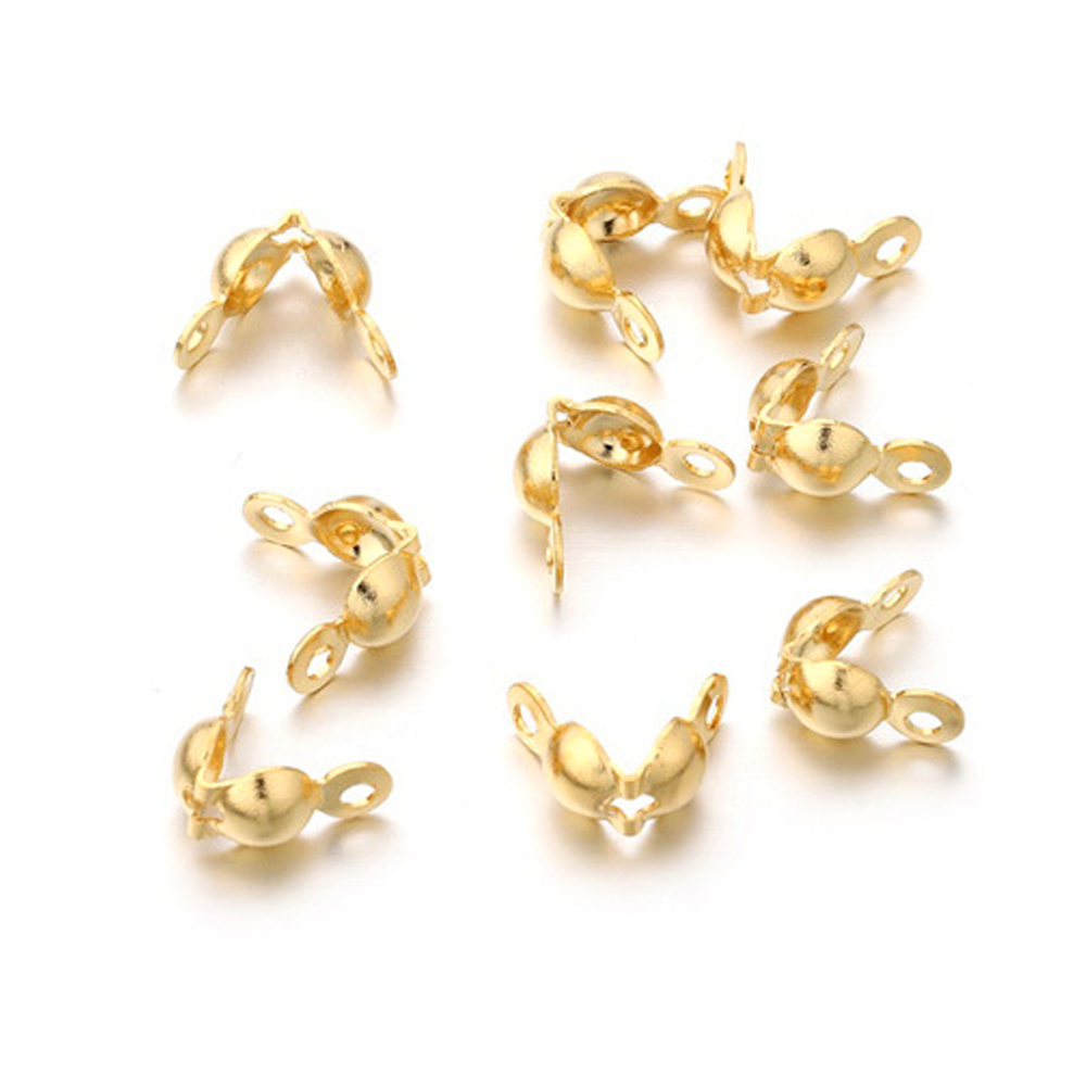 Jewelry Making Knots For Clasps - 100 Pcs En Acier Inoxydable Plaqué