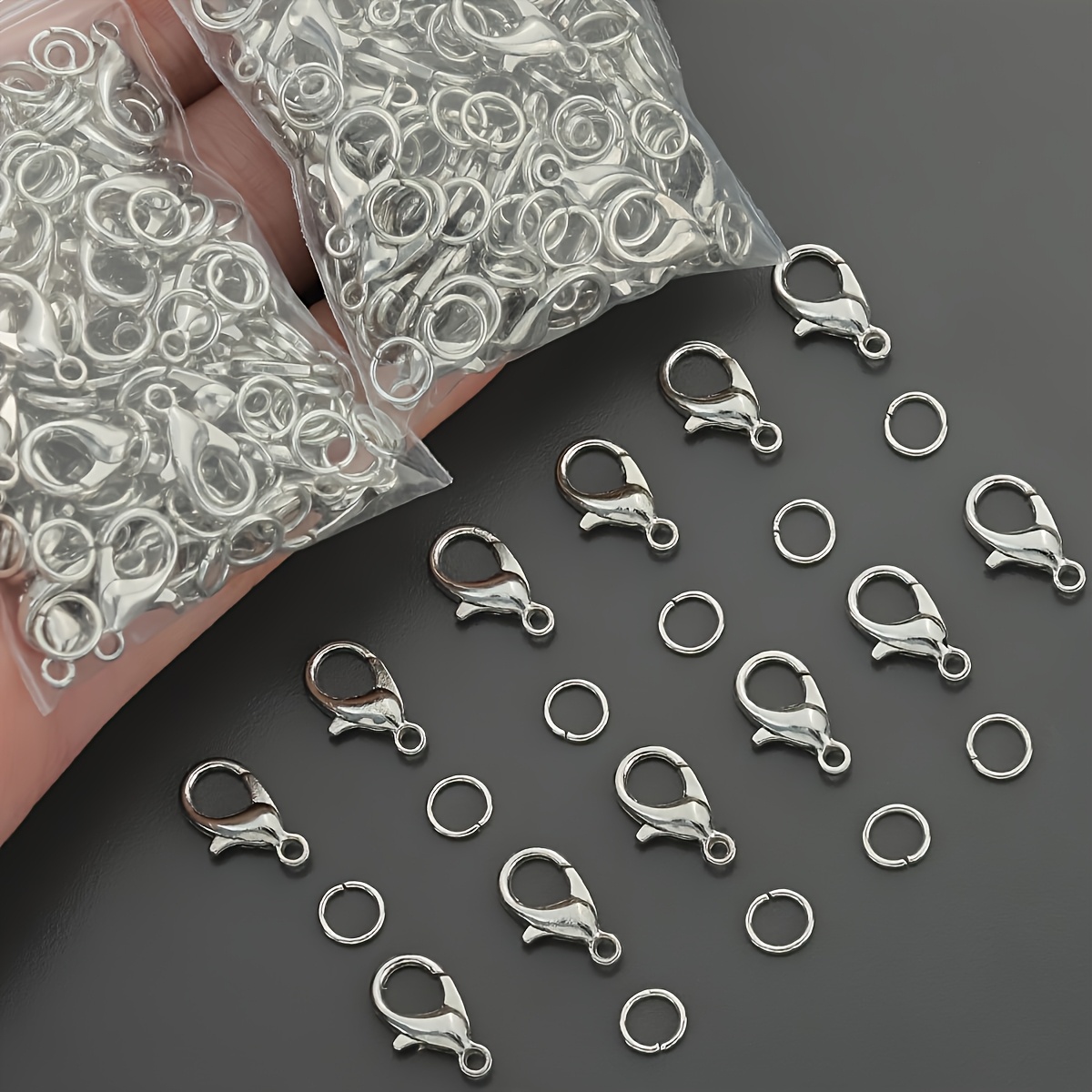 1/2/300 pièces Fermoirs mousqu - Jewelry Making Hoops avis et prix