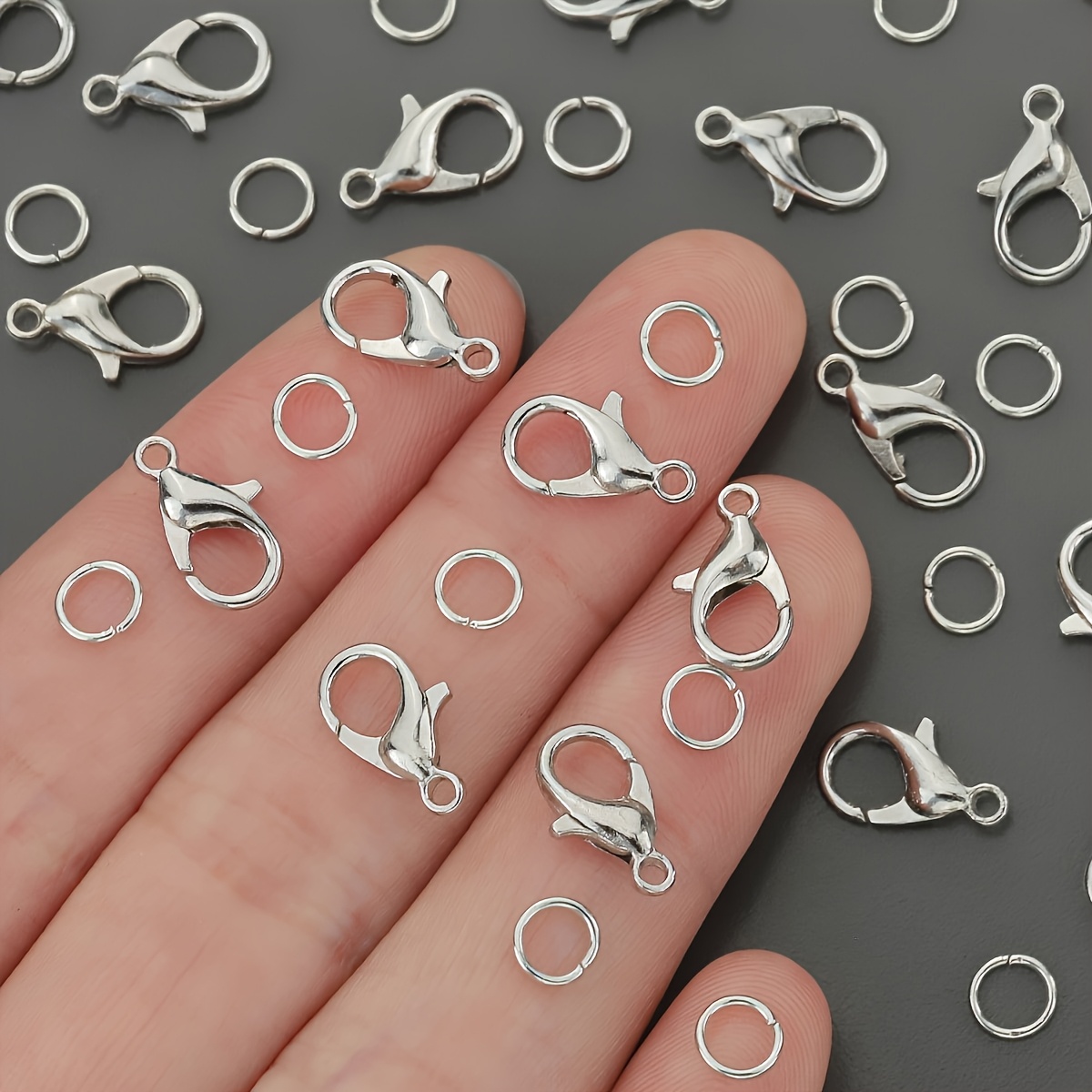 1/2/300 pièces Fermoirs mousqu - Jewelry Making Hoops avis et prix