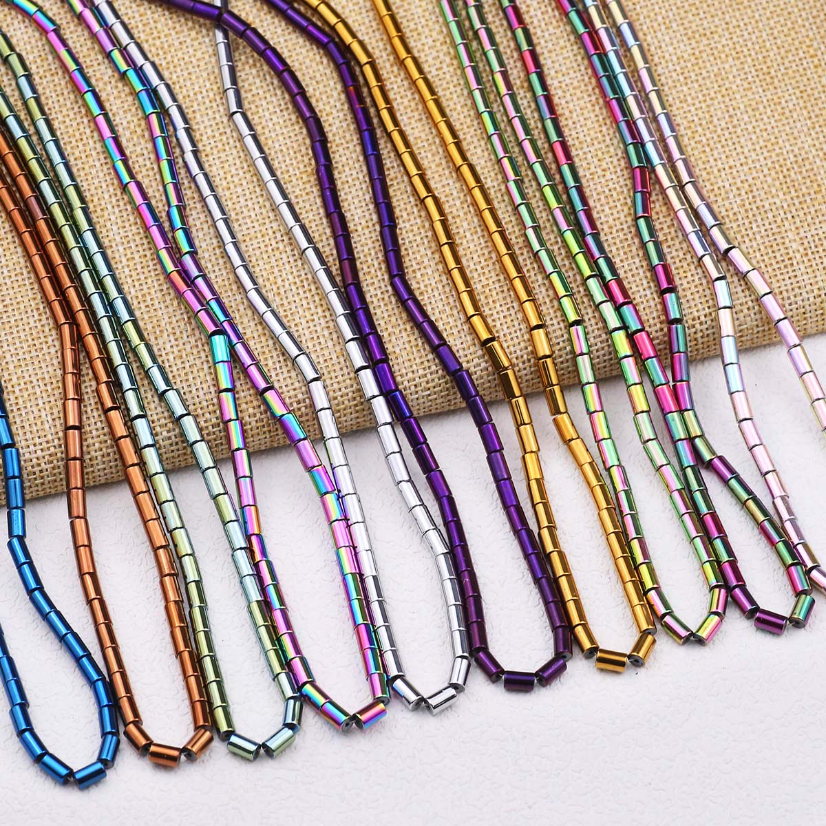 Perles Cylindriques en Hématit - Seed Bead Tube avis et prix