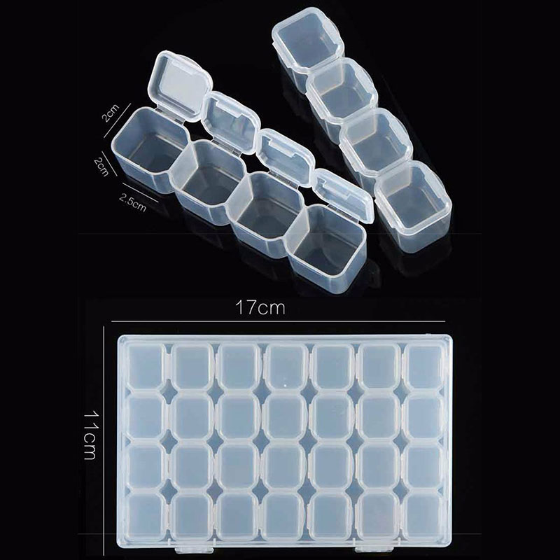Boîte de rangement transparent - Jewelry Making Organizer Box avis et prix