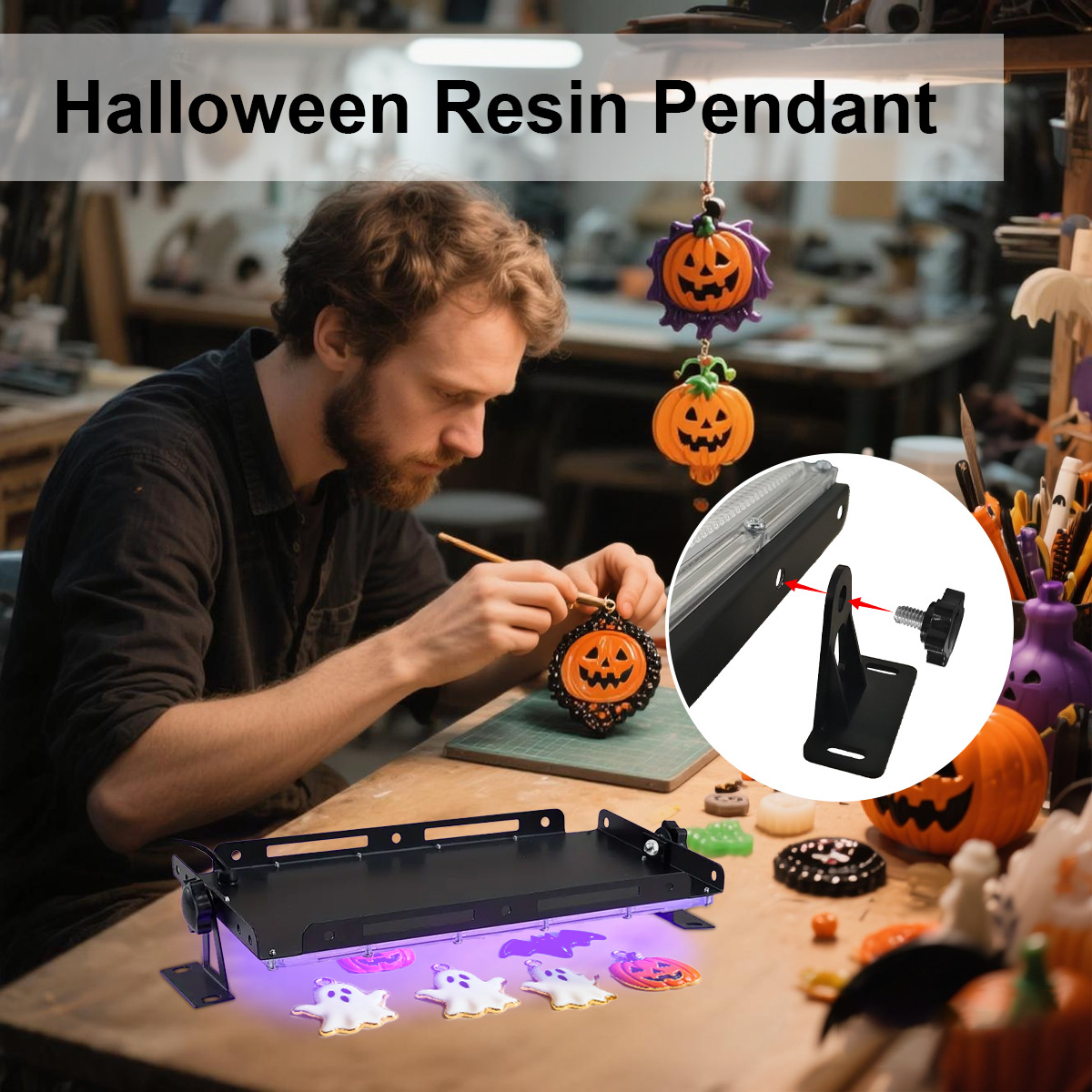 Lampe UV portable haute puissa - Jewelry Making Dc avis et prix