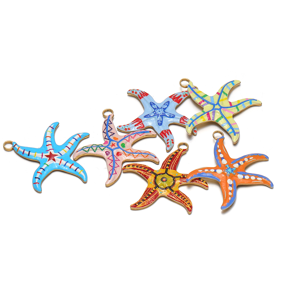 4 Breloques Étoiles de Mer en  - Jewelry Making For Kids avis et prix