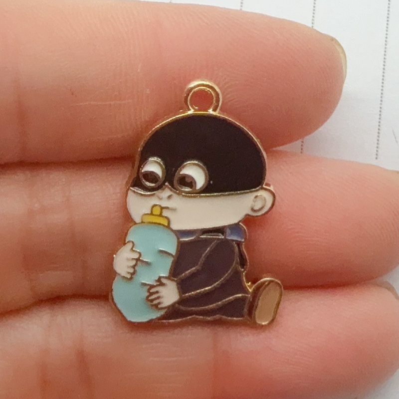 Pendentif en alliage à motif d - Jewelry Making Pendants avis et prix