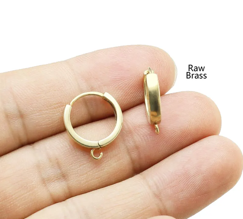 10 pièces cerceaux d'oreille e - Jewelry Making Hoops avis et prix