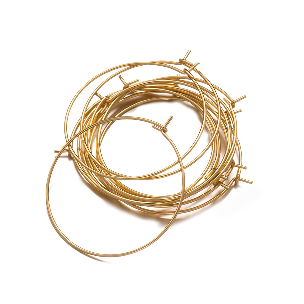 50 pièces de cerceaux d'oreill - Jewelry Making Hoops avis et prix