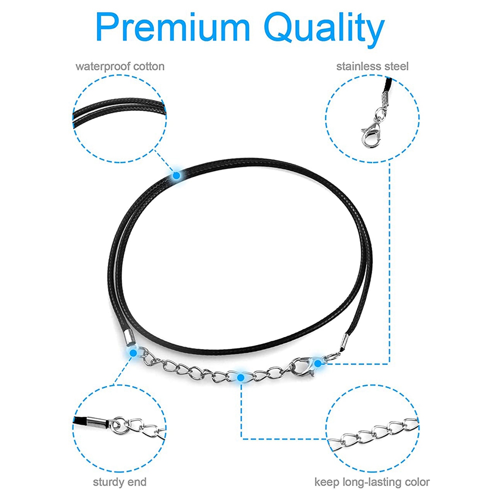 ABQR 24 pièces collier de cord - Jewelry Making Pendants avis et prix
