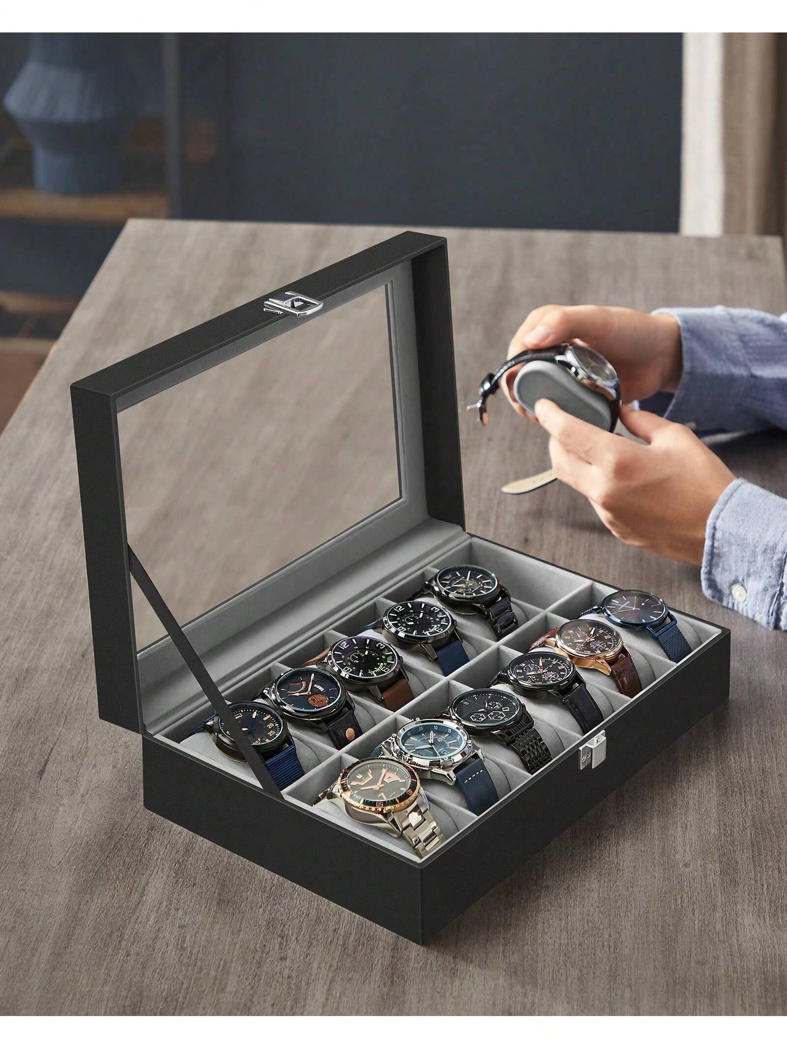 Boîte à montres verrouillable  - Jewelry Making Organizer Box avis et prix