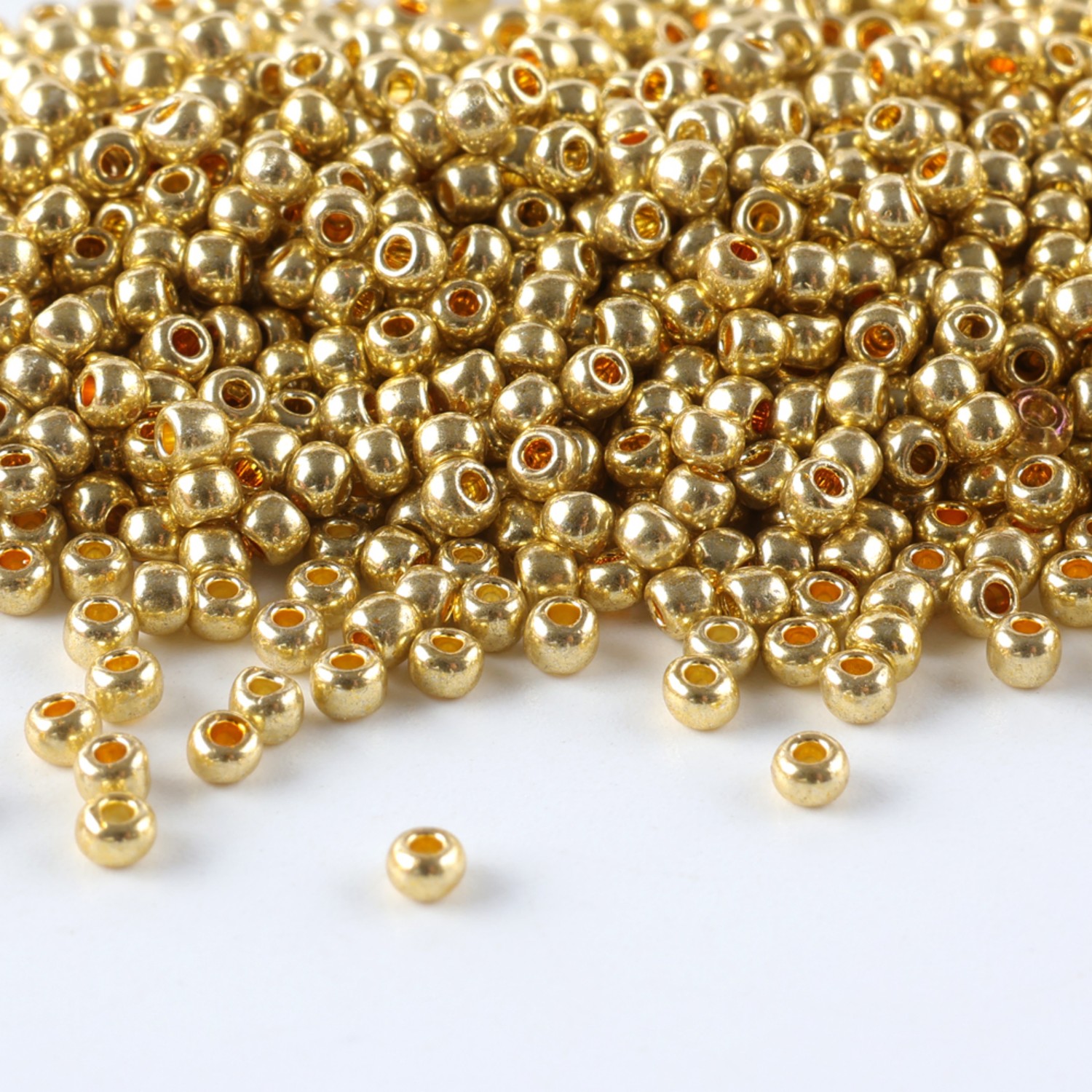 Perles rondes métalliques CJ 1 - Seed Bead Tube avis et prix