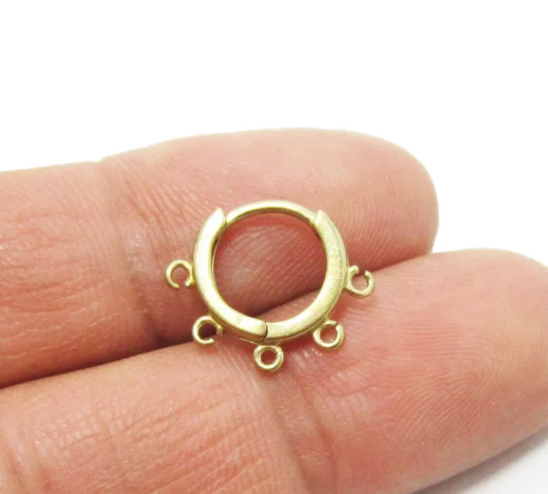 10 pièces de cerceaux d'oreill - Jewelry Making Hoops avis et prix