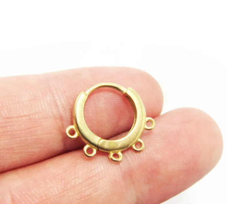 10 pièces de cerceaux d'oreill - Jewelry Making Hoops avis et prix