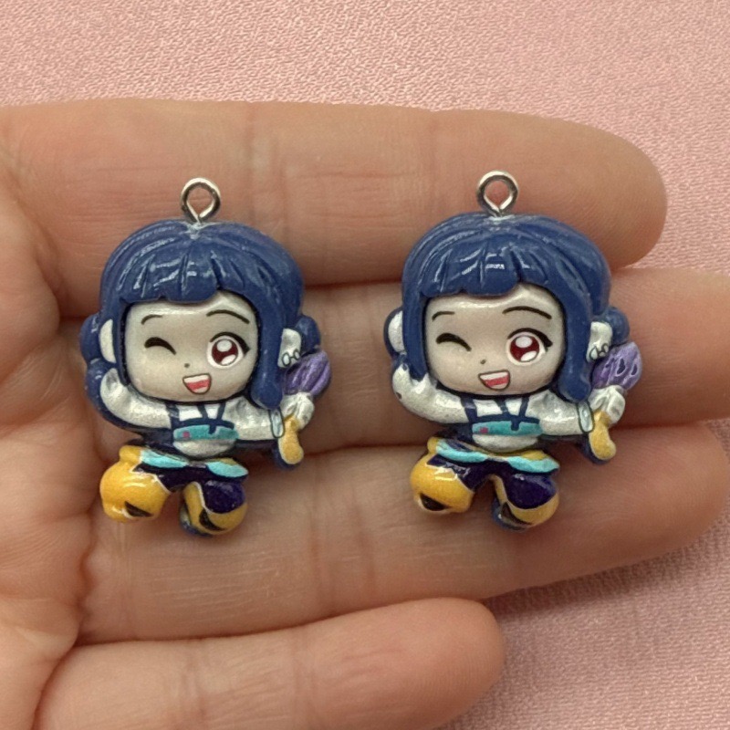Pendentif en résine de dessin  - Jewelry Making Pendants avis et prix