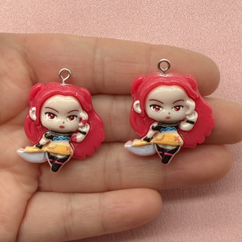 Pendentif en résine de dessin  - Jewelry Making Pendants avis et prix