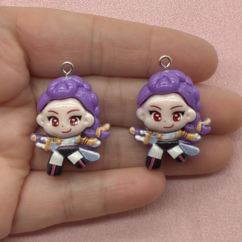 Pendentif en résine de dessin  - Jewelry Making Pendants avis et prix