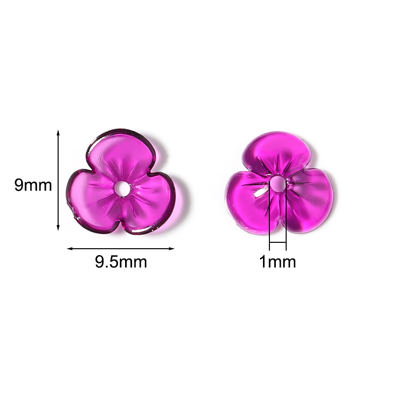 Perles de pétales en résine tr - Jewelry Making With Resin avis et prix