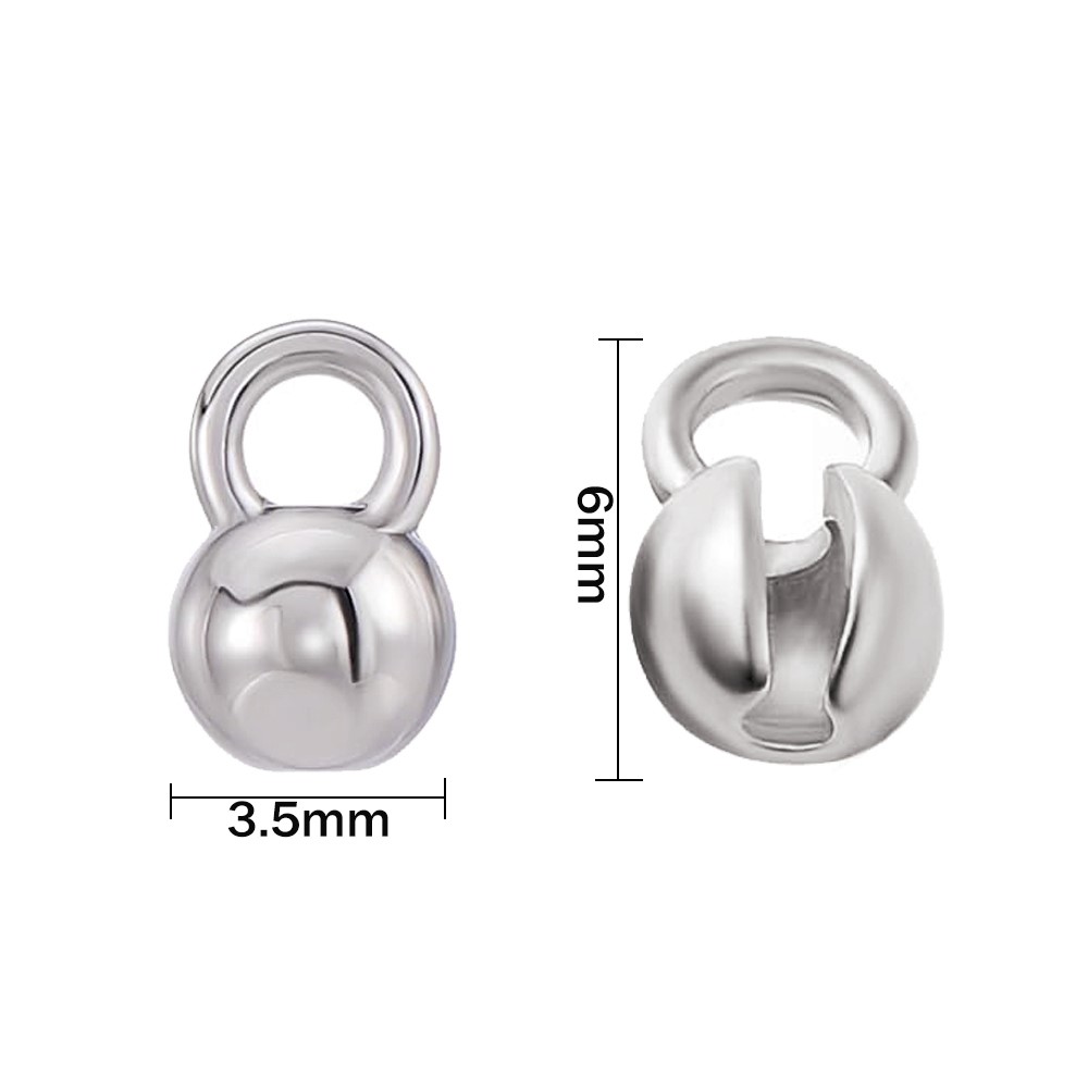 10 pièces de calots ronds en l - Jewelry Making Knots For Clasps avis et prix