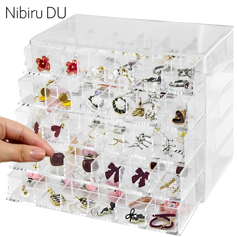 Boîte de Rangement Transparent - Jewelry Making Organizer Box avis et prix
