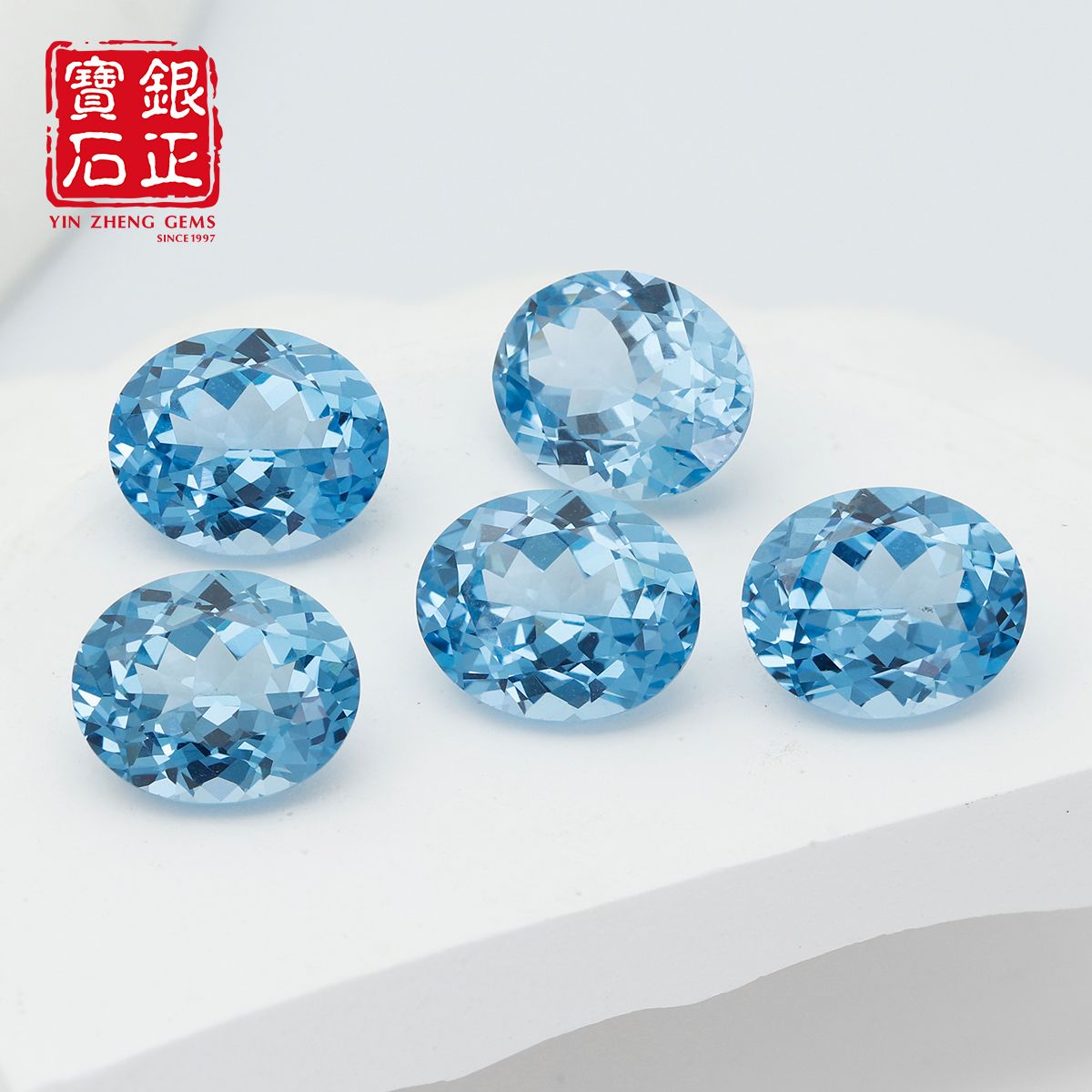 Aigue-marine de laboratoire de - Jewelry Making Process avis et prix