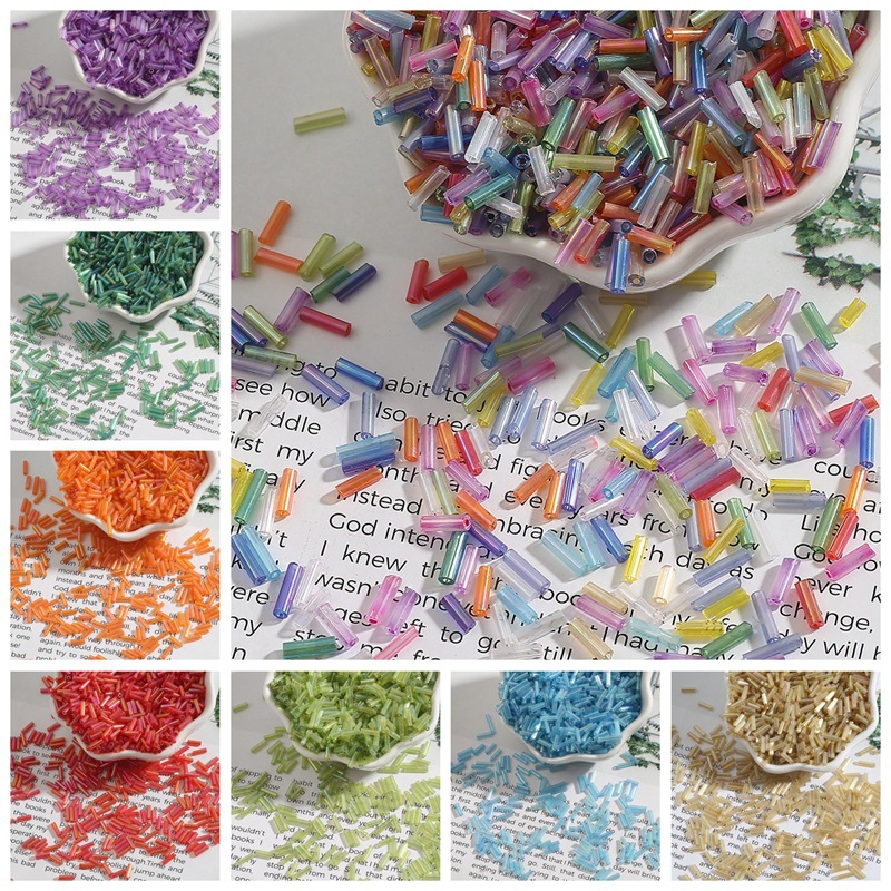 2x7mm 600 pcs/lot perles de cr - Seed Bead Tube avis et prix