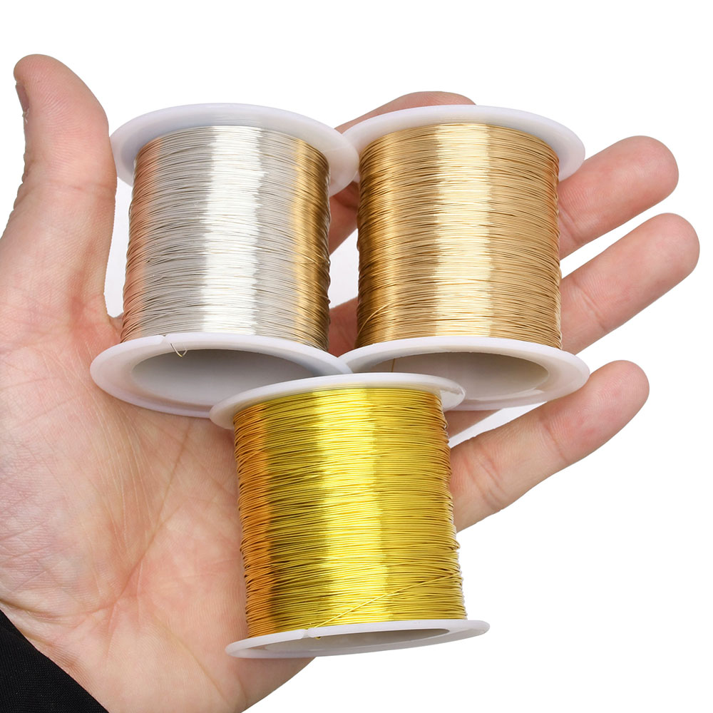 Fil d'acier plaqué cuivre sans - Jewelry Making Thread avis et prix