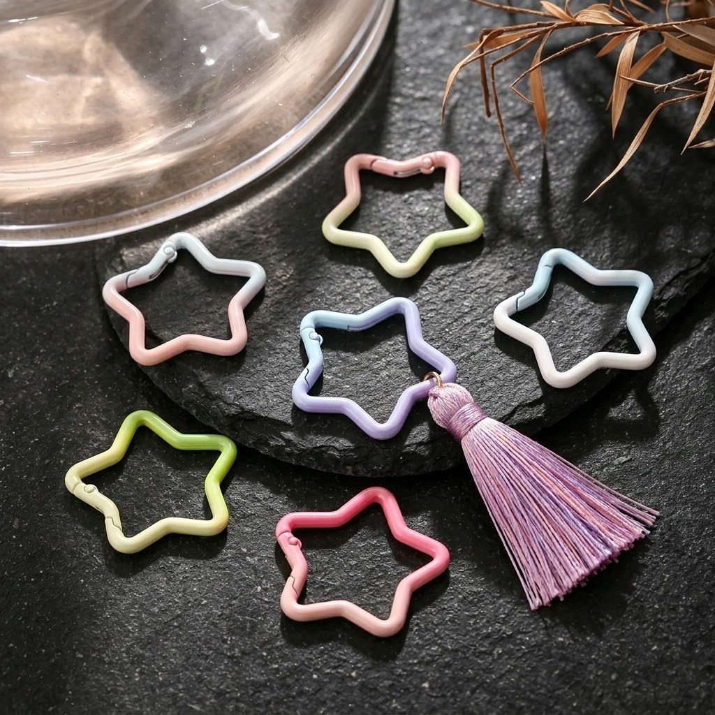 Lot de 5 fermoirs à ressort en - Jewelry Making Hoops avis et prix